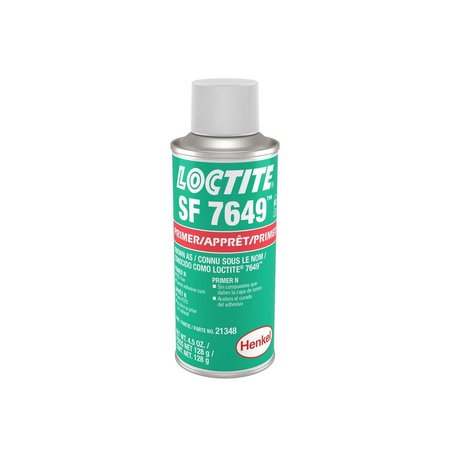 Henkel LOCTITE Primer and Activator, SF 7649, 4.5 oz, Aerosol Can, Green 209715